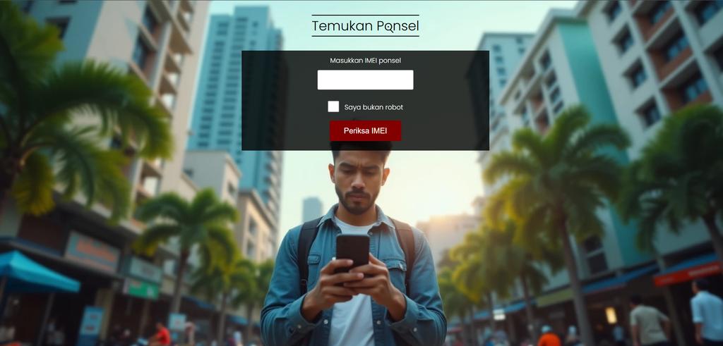 Temukan Ponsel: Lost Phone Guidance and IMEI Lookup (Indonesia)